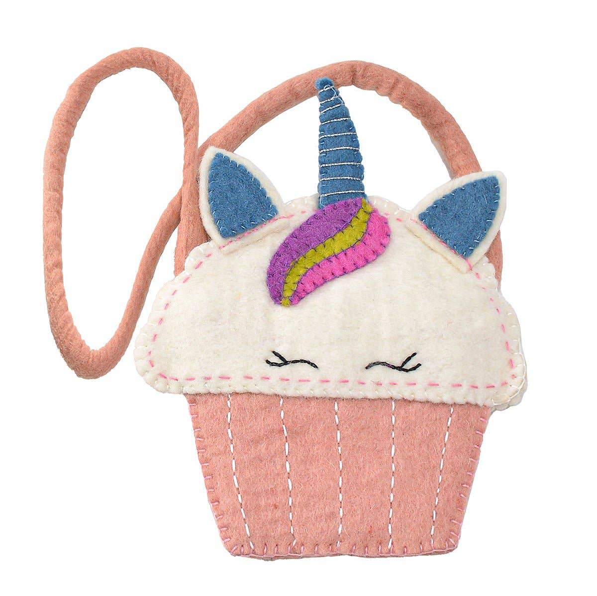 BNB Crafts Inc. - Wholesale Crossbody Bag - Kids - Cupcake Style Unicorn Kids Bag3