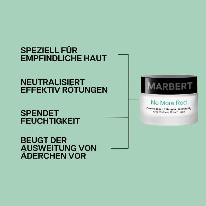 Marbert - Wholesale Facial Moisturizer - No More Red - Cream against redness - rich2