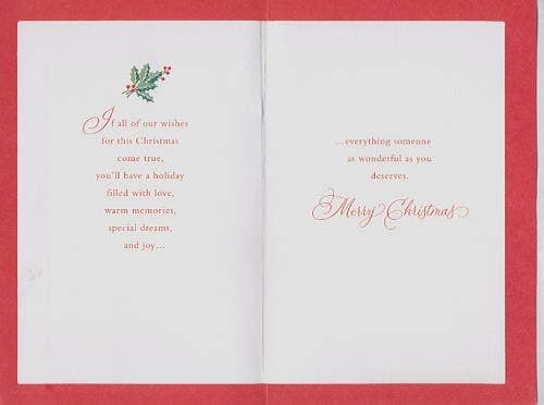 DICKENS INC. - Wholesale Christmas Card - Christmas From All | AGTC | MD | GX04210-01Z1