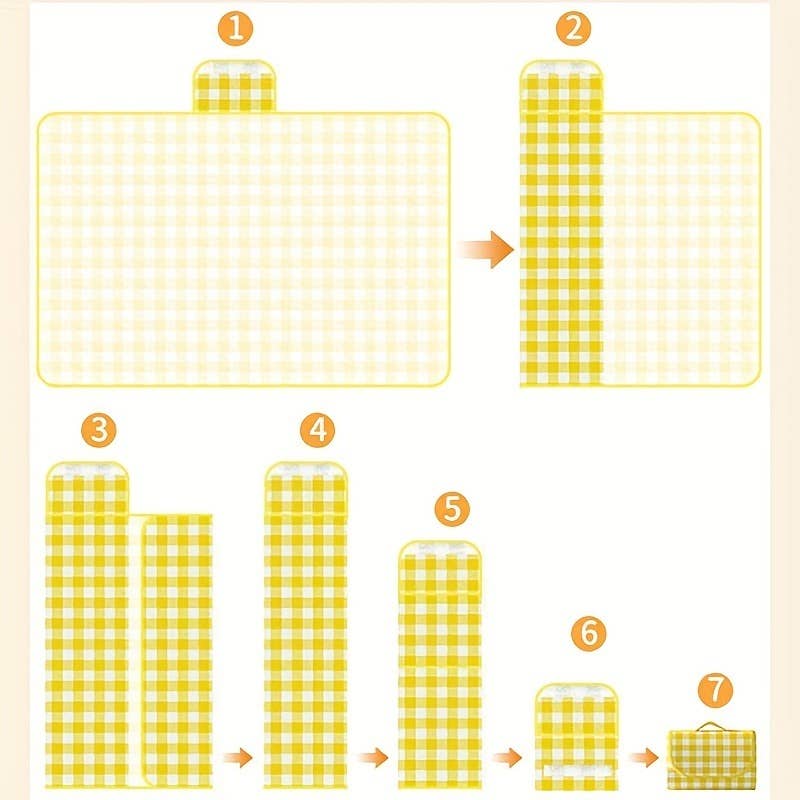 VIGOR - Wholesale Picnic Blanket - Foldable Travel Beach Picnic Blanket for Outdoor(10 Pack)5