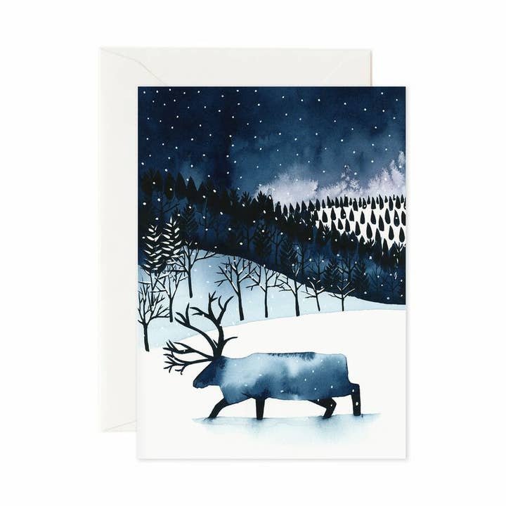 Tyst natthälsningskort för wholesale av May We Fly