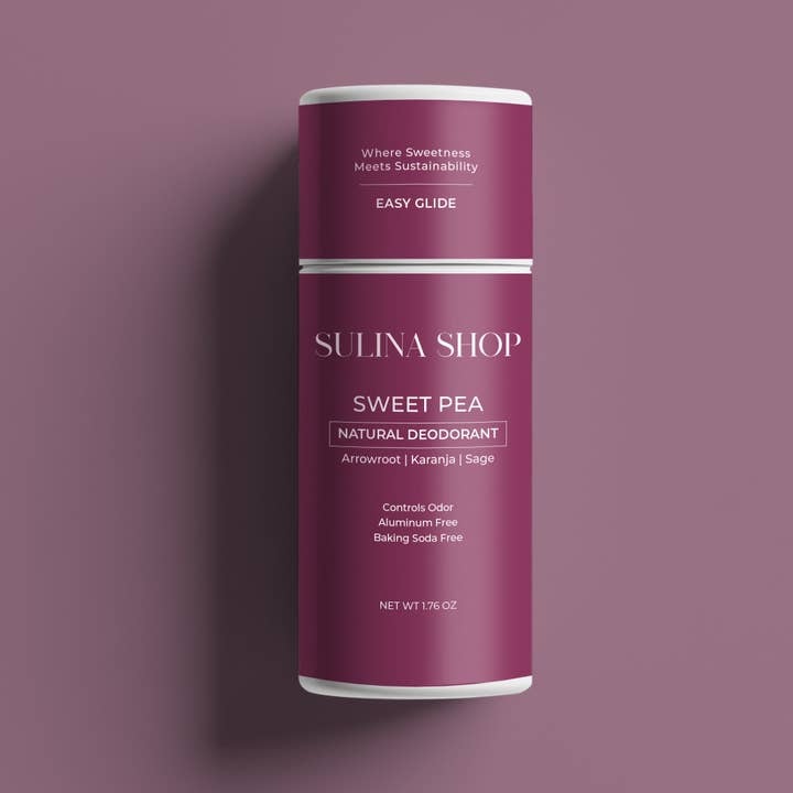 Sweet Pea Natural Deodorant for wholesale by Sulina Shop
