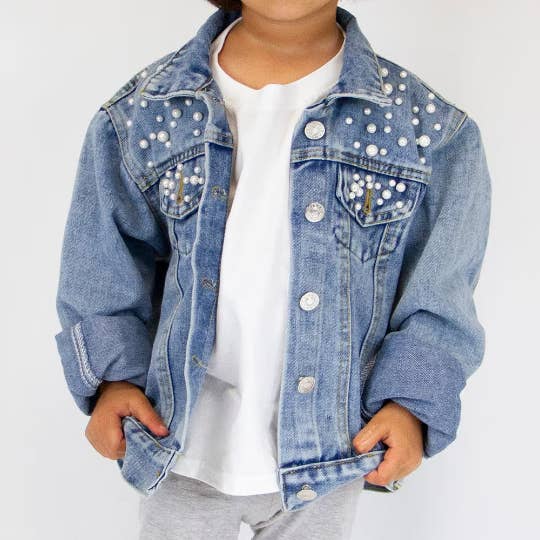 GiftsbyPR - Wholesale Denim Jacket - Kids - Custom Kids' Denim Jacket, Personalized Name Jean Jacket for3