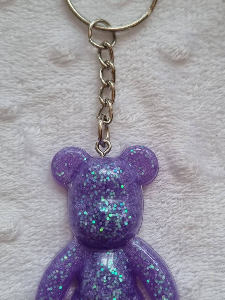 Llavero de oso de peluche de resina para venta al por mayor de Aka Designs