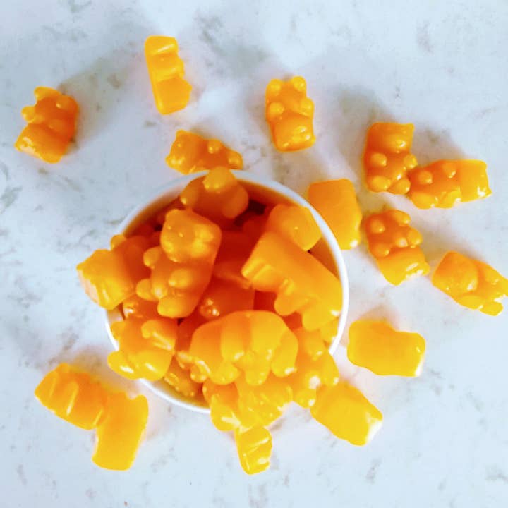 The Nut Garden, Sweetables, Utah Truffles - Wholesale Gummy - Mango Chili Jumbo Bears, (12 oz)