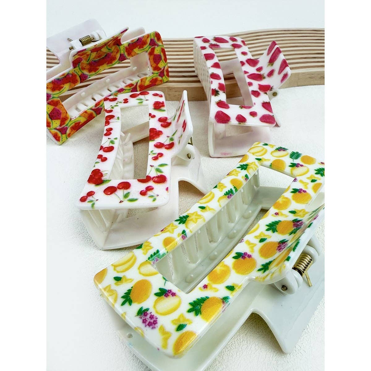 Wholesale Fruity and Juicy Hair Claw Clip for your store - Faire