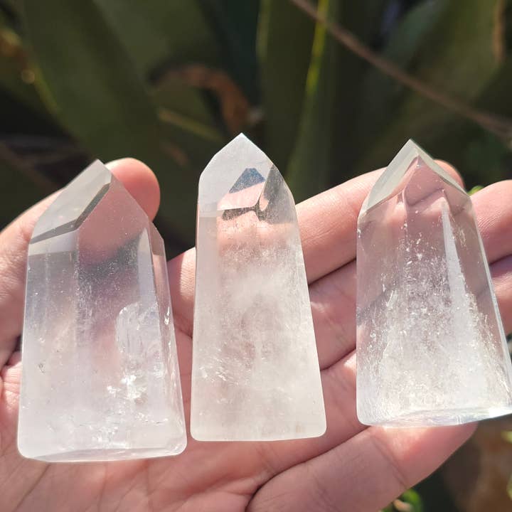 Clear Quartz Towers 24pcs ~ Polished Crystals ~ Minerals for wholesale by Aquamarine Daydream Wholesale
