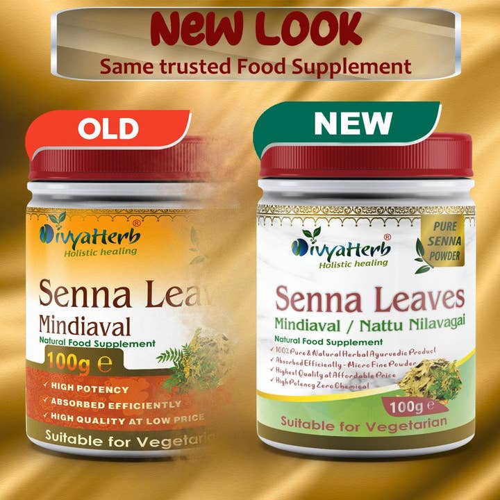 DevSatya Ltd Aushadh, Ayushya, Divyaherb – Engroshandel Protein-/superfoodpulver – Senna Blade Pulver1