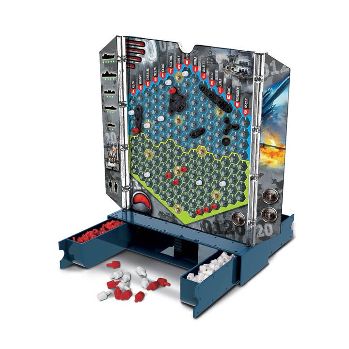 Tours de Jeu Bataille Navale Verticale 2 Joueurs pour la vente par AJ Aguiar