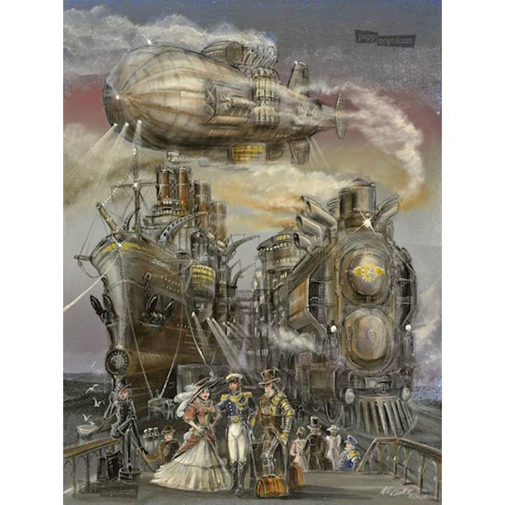 The Big Steam Race - Steampunk (calendário do advento) por atacado de Pappnoptikum