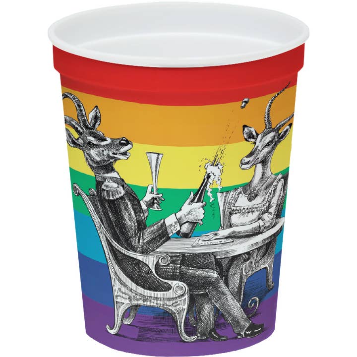 Party Animals 16 oz kopper for engroshandel hos Alexa Pulitzer