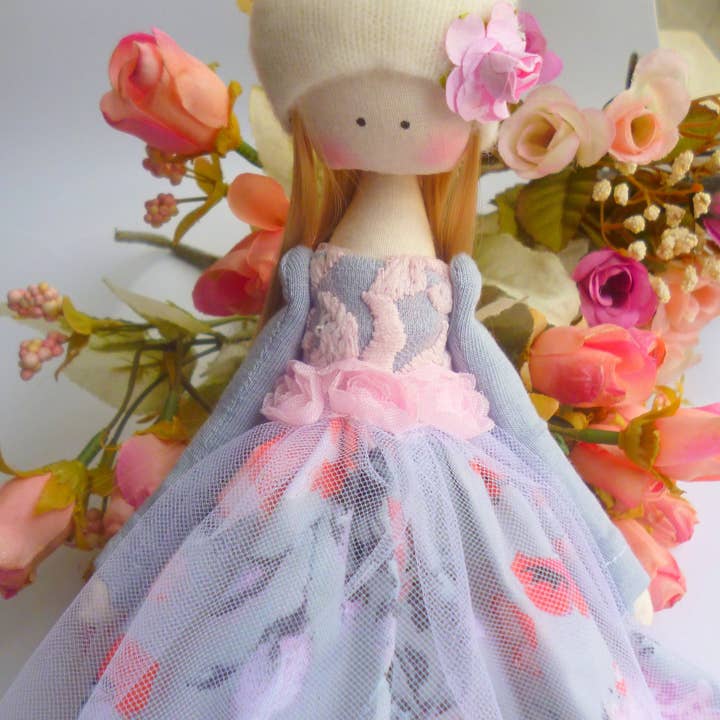 ChernikovaNataliya - Wholesale Doll - Kids - Handmade Doll, Tilda Dolls, Decorative Doll, Shabby Chic Nursery, Little Girl Toys, Shabby Cloth Dolls,Ballerina Doll.Fabric Doll.8