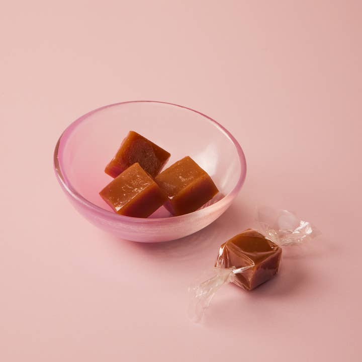 Le Bon Garcon – Engroshandel Karamel – Bitten Peach Caramels 6 oz gaveæske3