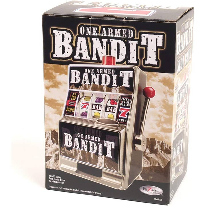 Bandit Bank for wholesale by Hansen Game Gift & Toy Company