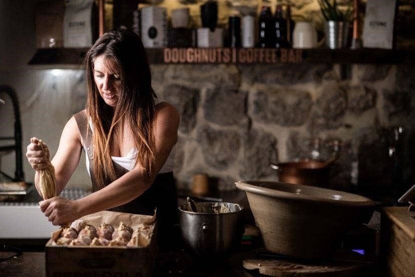 Stalwart Crafts - Wholesale Apron - Leather One-Strap Traditional Butcher's Apron6