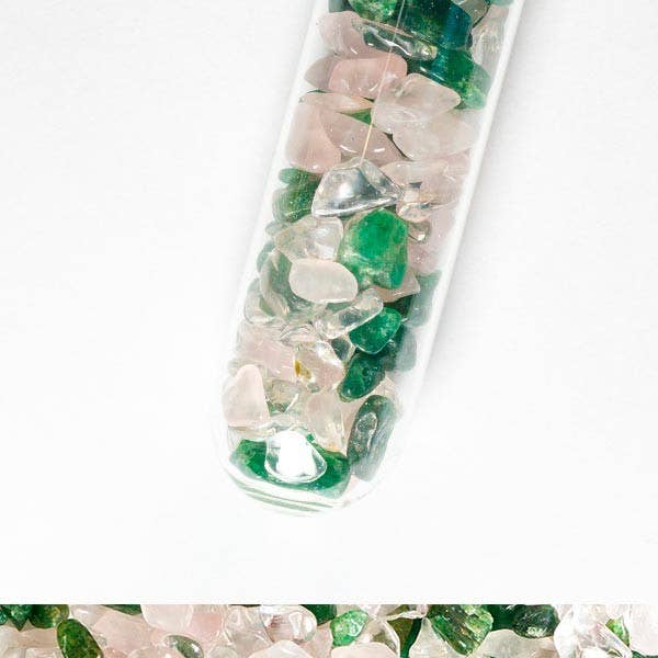 Gemstav til vand 'Regeneration & Recovery' med aventurin, rosenkvarts og bjergkrystal for engroshandel hos RADULY