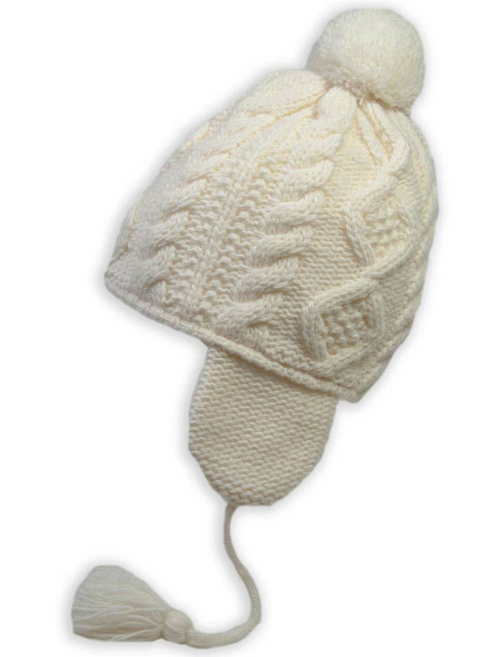 Dorotea Knitted Trapper for wholesale by Börjesson Handskar