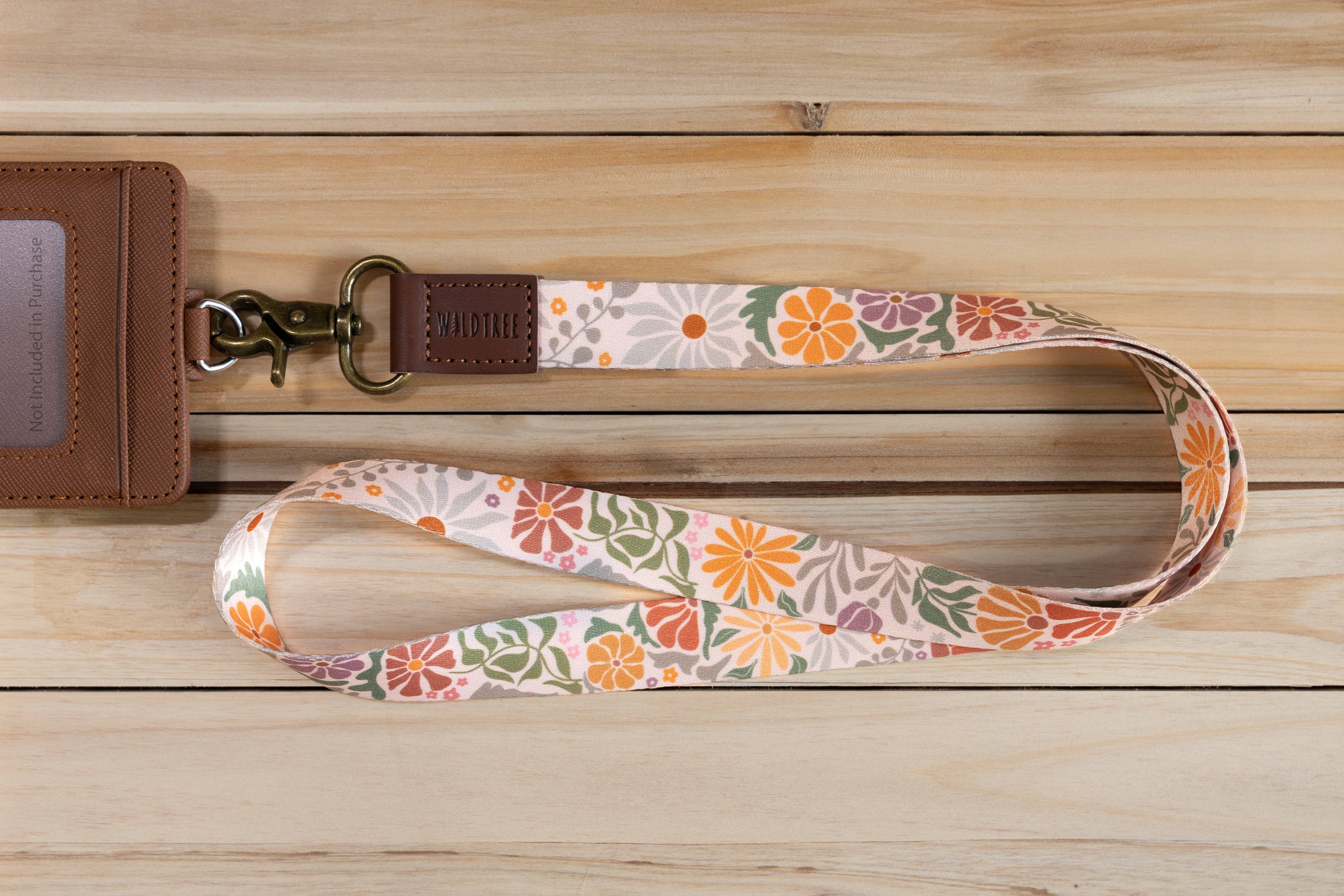 Wildtree - Wholesale Lanyard - Women's - Sunset Floral Neck Lanyard5