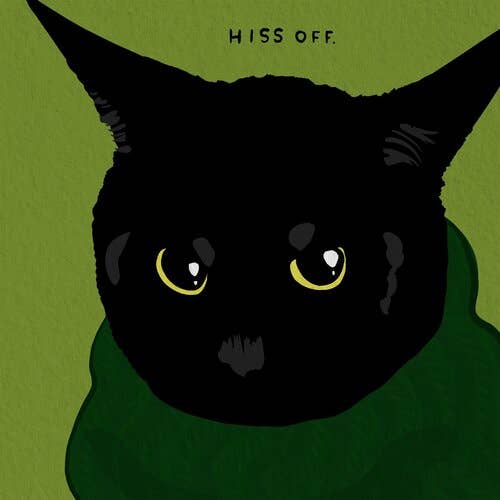 “Hiss Off” Art Print for wholesale by Big Bad Mullet