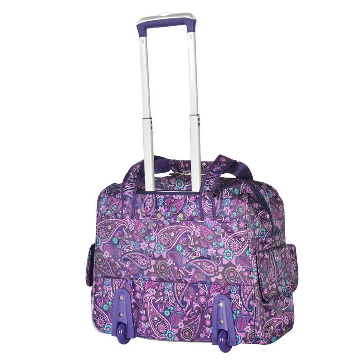 Olympia USA - Wholesale Luggage - Deluxe Fashion Rolling Overnighter12