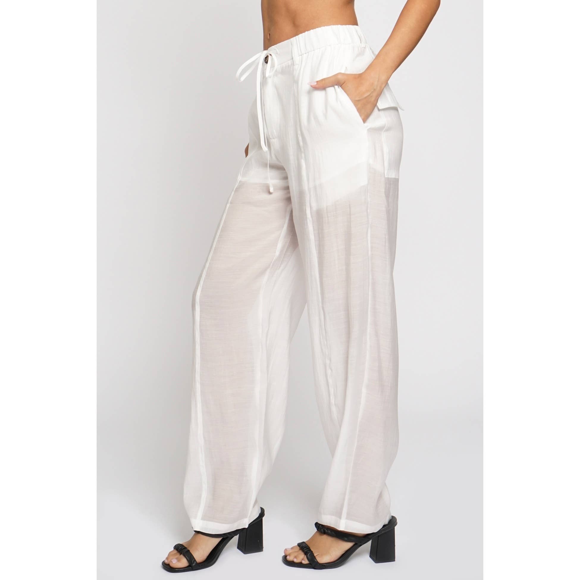 Sans Souci – wholesale Pants – Women's – SHEER PANTS9