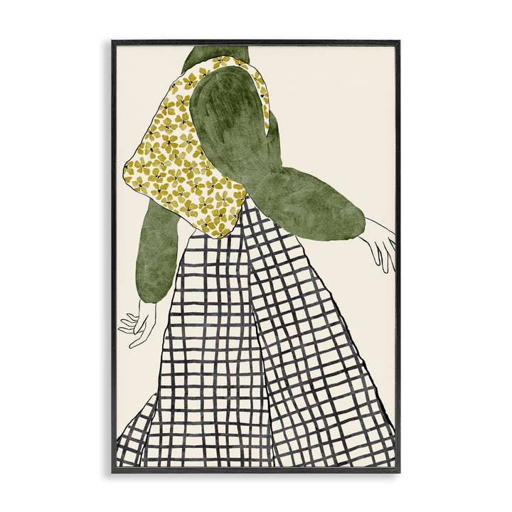 Minimalistisk modeoutfit - Inramad väggkonst för wholesale av Stupell Industries