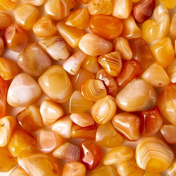 Petite Cornaline Broyée Bandée pour la vente par Tree of Life Gems