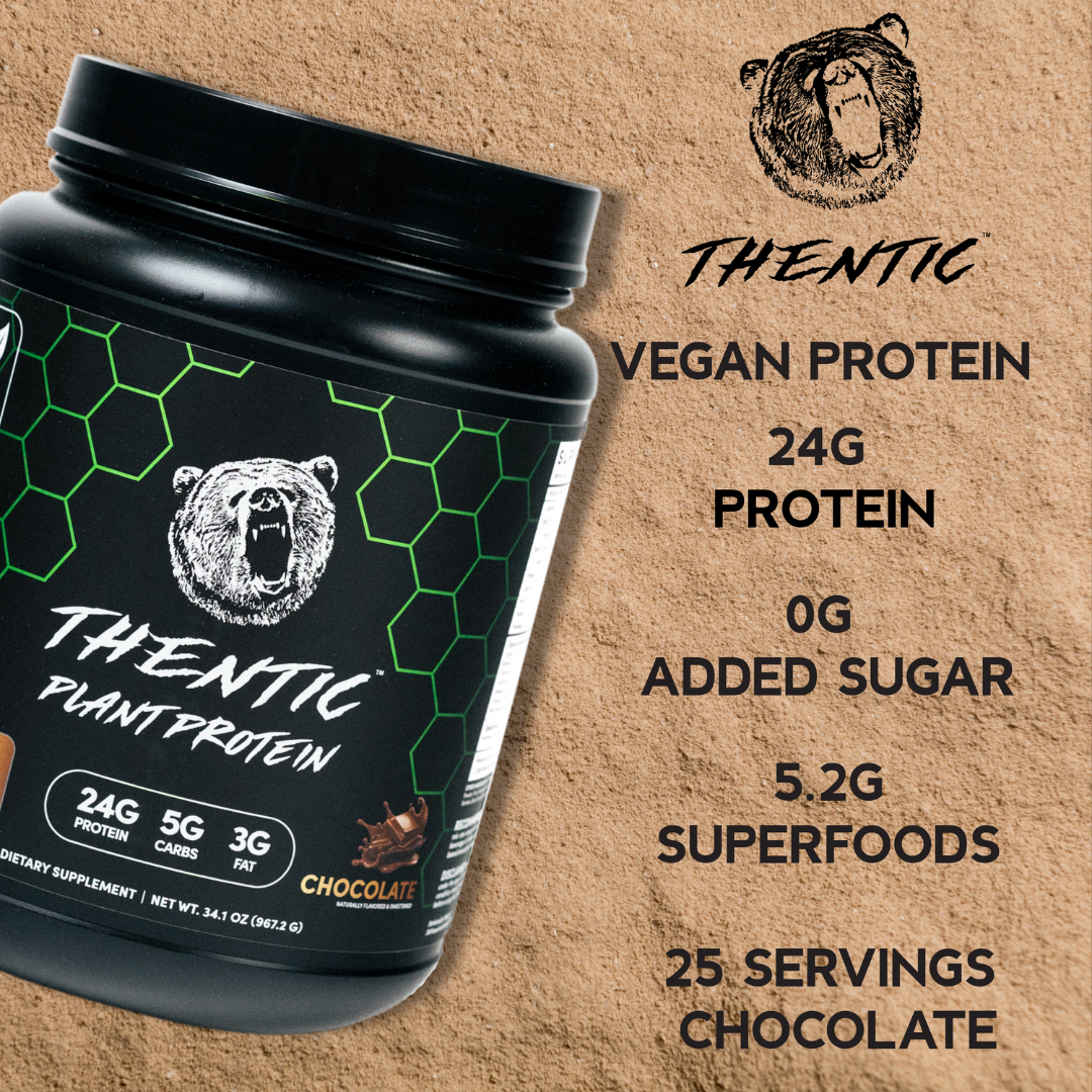 Thentic – wholesale Protein/superfood powder – Thentic Chocolate Plant Based Protein3