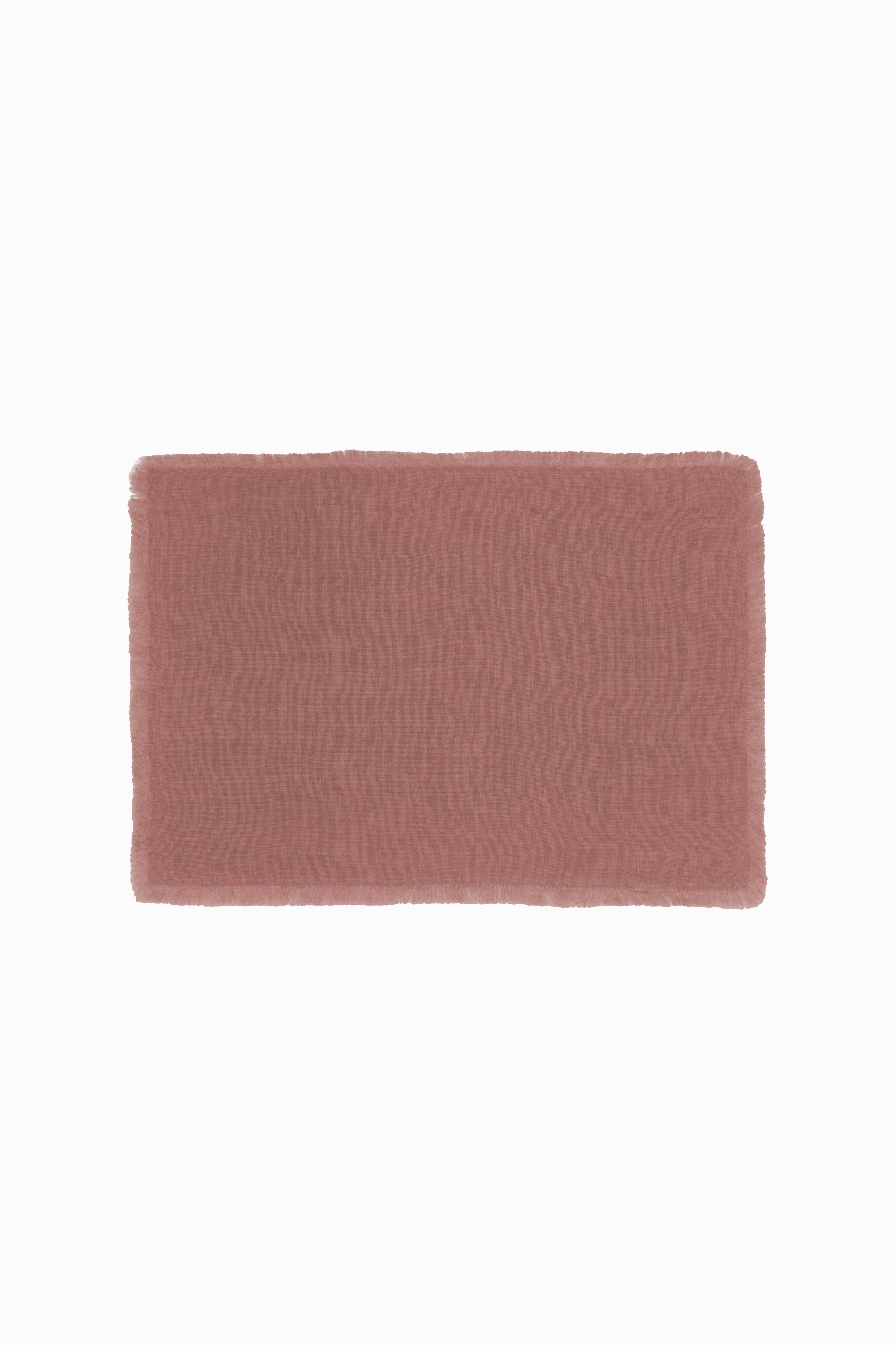 Live Linen – wholesale Placemat – Fringed Linen Placemat – Dining6