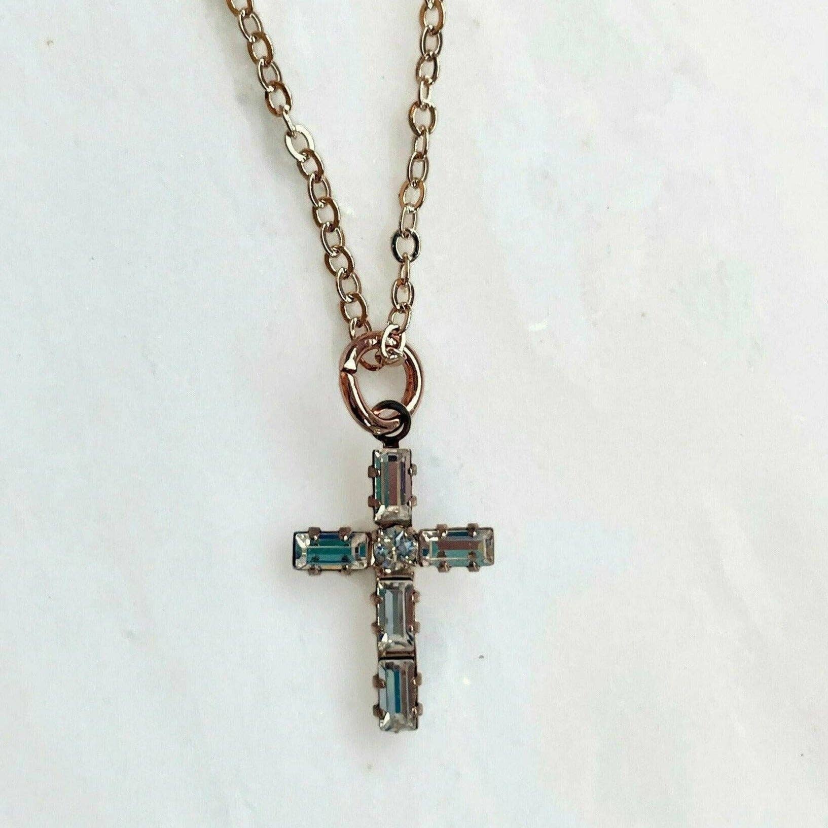 Love Your Bling® - Wholesale Pendant/Charm Necklace - Crystal cross necklace4