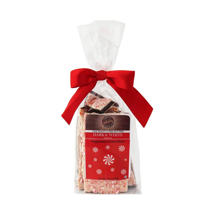 Écorce croquante à la menthe poivrée pour la vente par Vermont Nut Free Chocolates