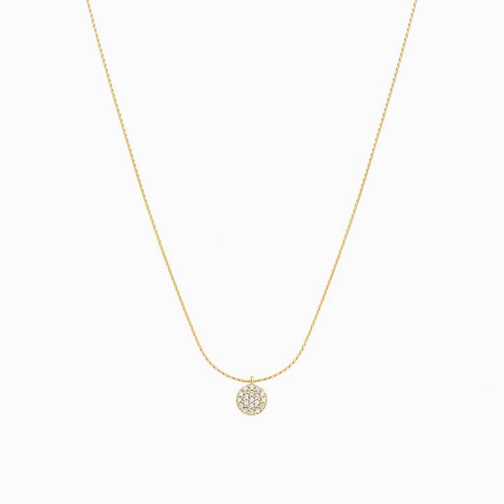 Blake Circle Necklace for wholesale by Bearfruit Jewelry