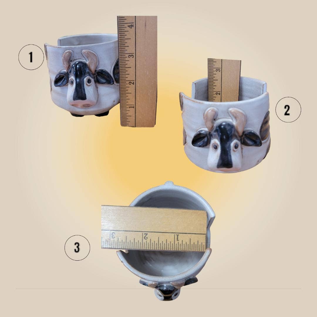 MudWorks Pottery - Wholesale Sponge Holder - Cow Sponge Holder3