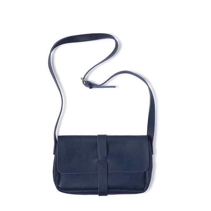 Saco, Picking Flores Médio, Tinta Azul por atacado de Keecie