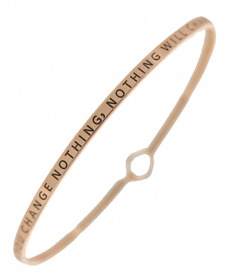 0011 PREMIERE - Vente Bracelet jonc - FR5386 SI VOUS NE CHANGEZ RIEN, RIEN NE CHANGER_Bracelet 3 mm2