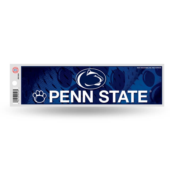 Rico Industries - Wholesale Sticker - NCAA Penn State Bumper Sticker