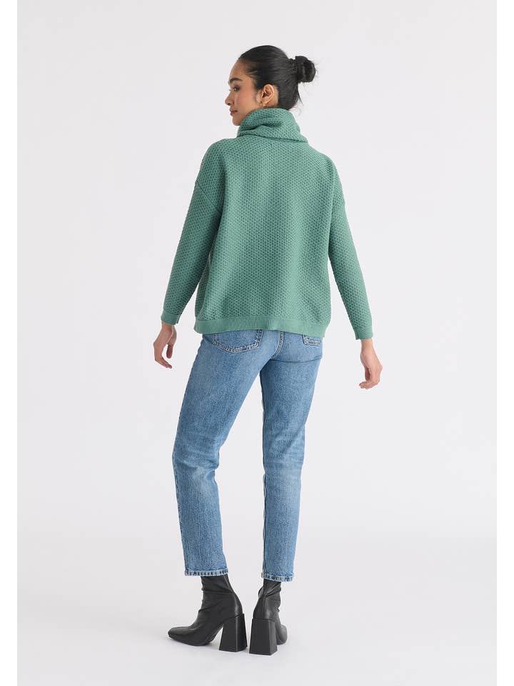 Paisie - Wholesale Knit Sweater - Women's - Cowl Neck Jumper8