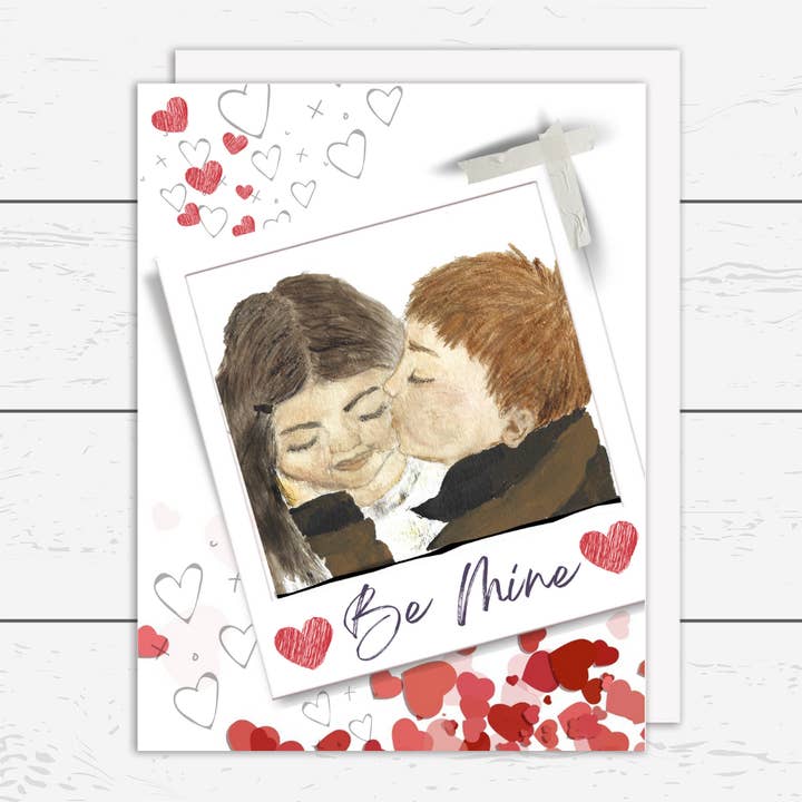 Be Mine Valentijnskaart voor wholesale door Snorty Morty Designs