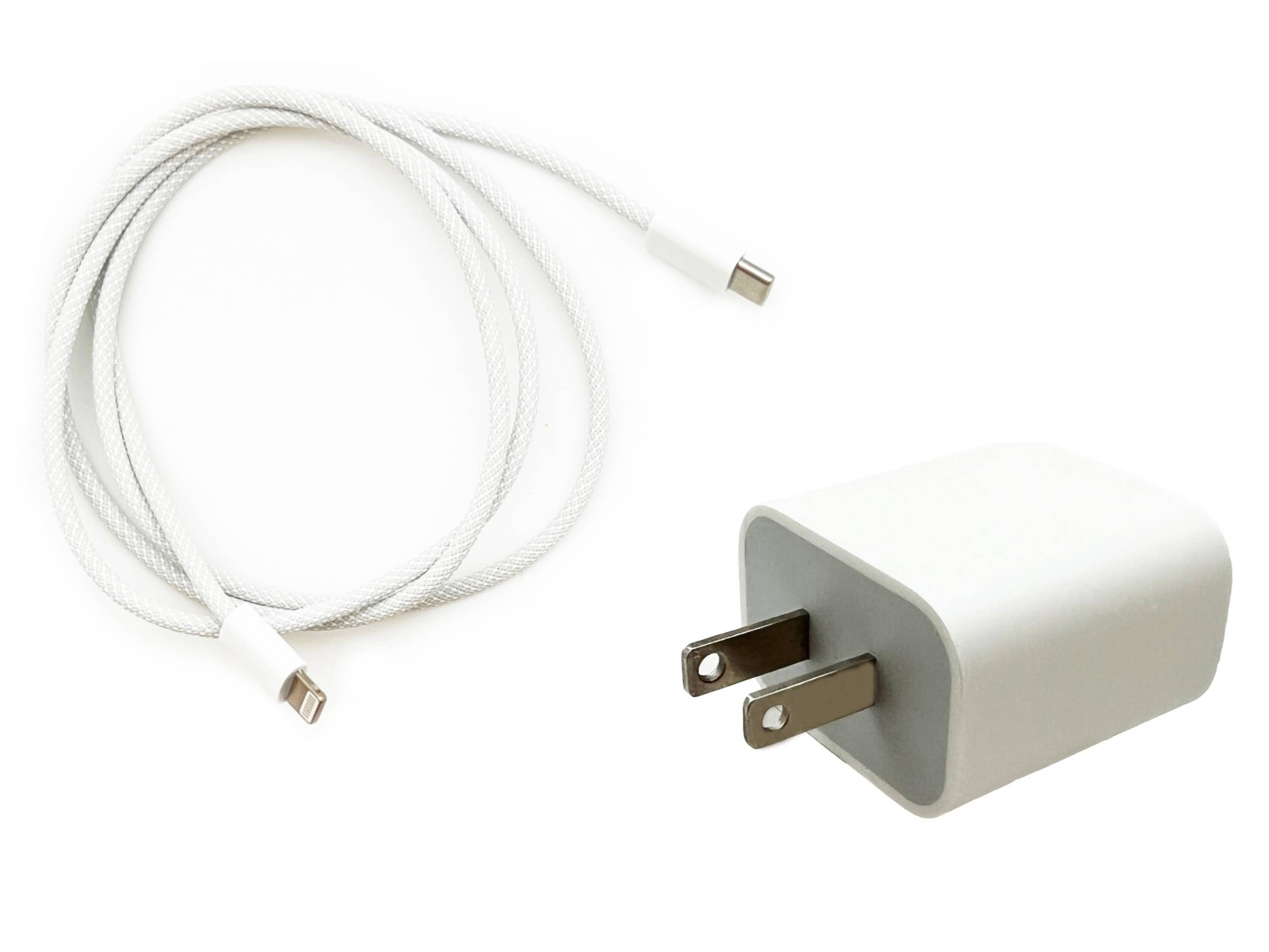 Time World USA - Vente Câble de charge - Ensemble de chargeurs Lightning vers USB-C FAST, 20 W, 3,3 pieds2