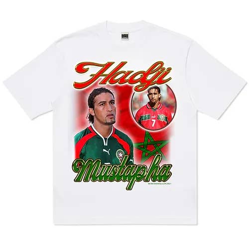 Hadji T-shirt - Inspireret af 90'ernes hiphopkultur for engroshandel hos Retro Football Gang