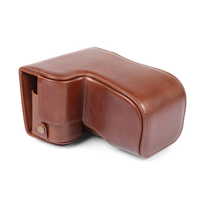 MegaGear Sony Alpha A6400, A6100 (18-135mm) Bereitschaftstasche aus hochwertigem Leder für Kameras für den Großhandel von Londo