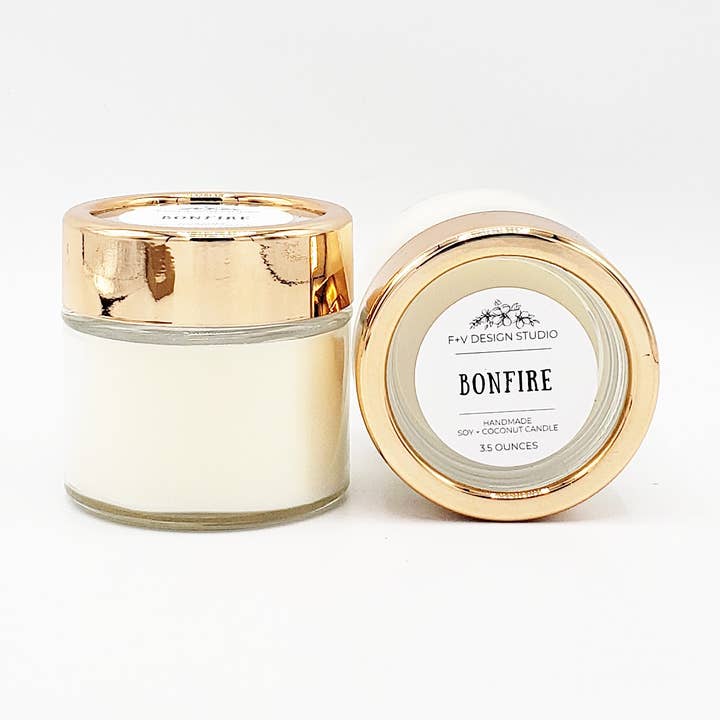 Bonfire 3,5 oz pour la vente par F + V Design Studio