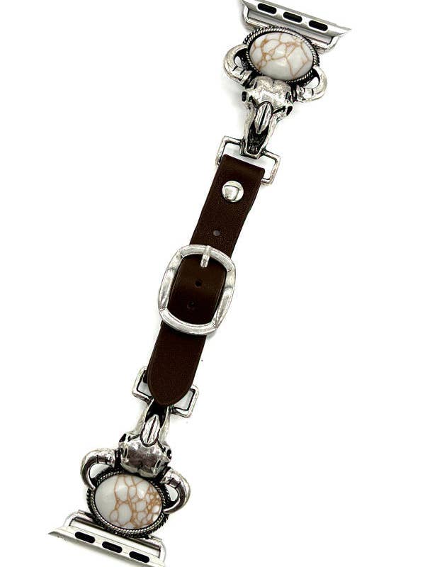 Gemstone Bull Accent horlogeband voor wholesale door Andrea Bijoux