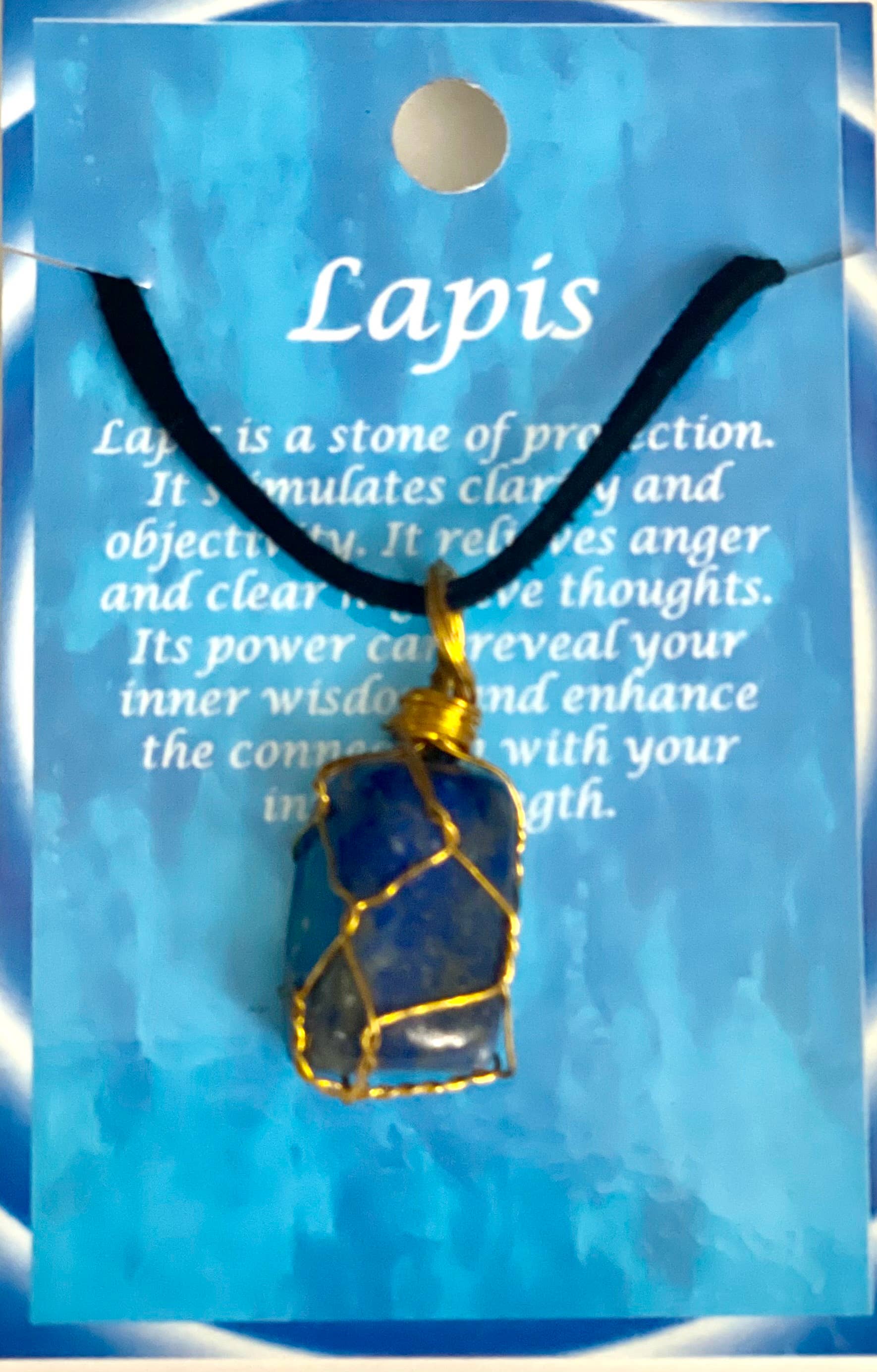 VPS Stones Inc. - Wholesale Pendant/Charm Necklace - Natural Gemstone Wire Wrapped Necklace3