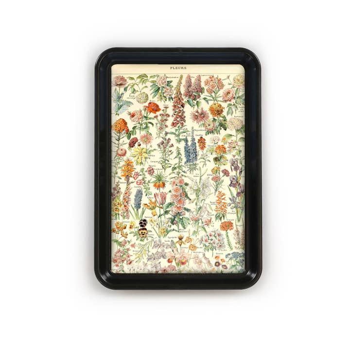 Lucy Lu Designs - Wholesale Decorative Tray - Flower Collection Print Garden Collection Classic Tray