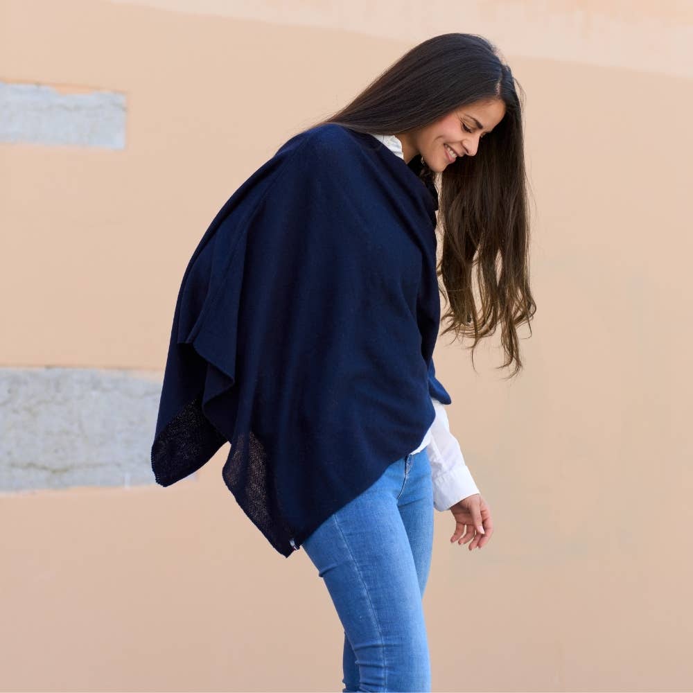 MAISON BONNEFOY - Wholesale Poncho - Women's - PAULE - Cashmere poncho2