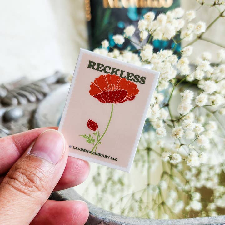 The Bean Workshop - Wholesale Sticker - Reckless Lauren Roberts Stamp Sticker