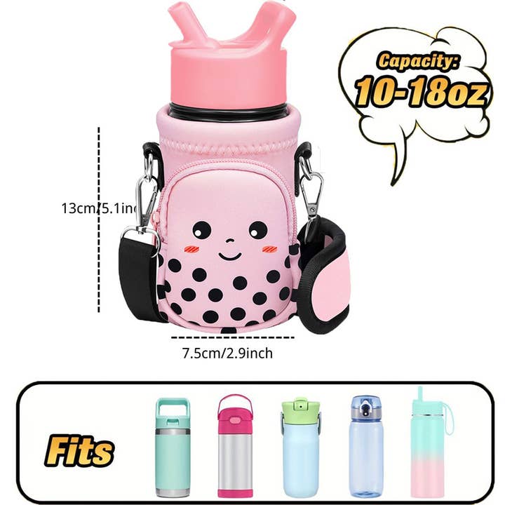 Crave by FW - Wholesale Bottle Rack/Holder - Water Bottle Carrier with Strap 10/12/14/16/18Oz11