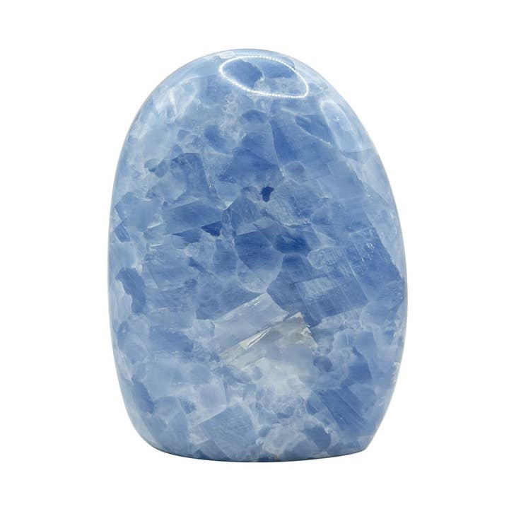 Blue Celestite Gemstone Freeform - RPS477 for wholesale by Gem Avenue Wholesale