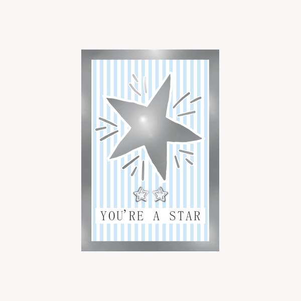 Stern | Kleine Schönheiten | Freundschaftskarte für den Großhandel von Marina B